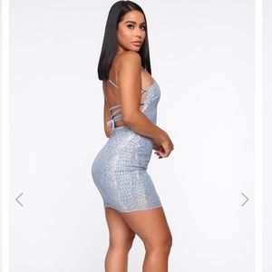 Snake print dress 🐍